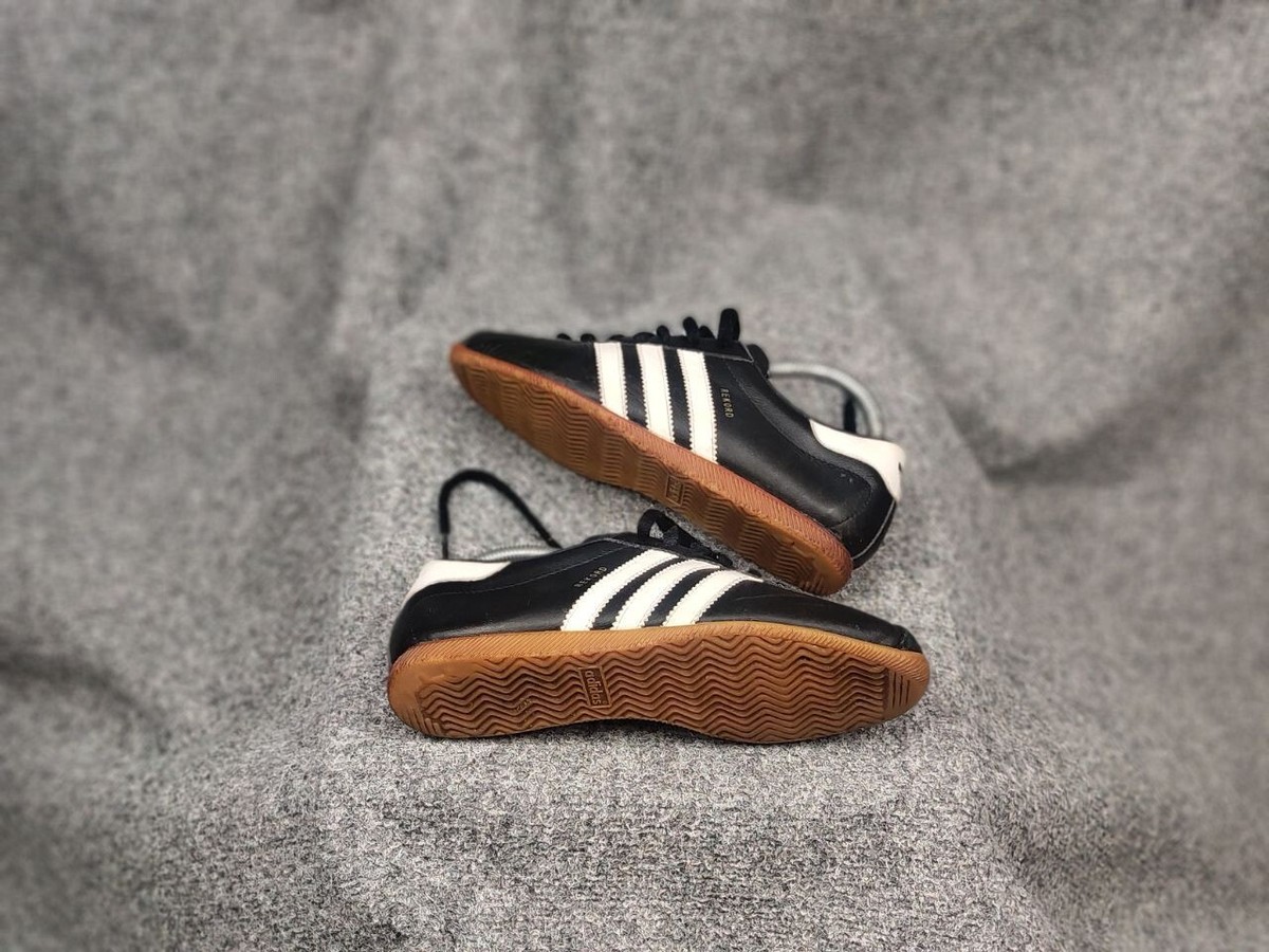 Vintage Adidas Originals Rekord Black Leather Sneaker Y2K Style | eBay