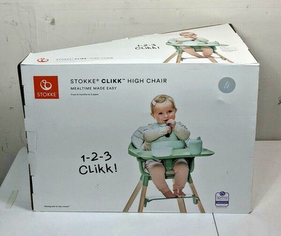 stokke clikk high chair cloud grey