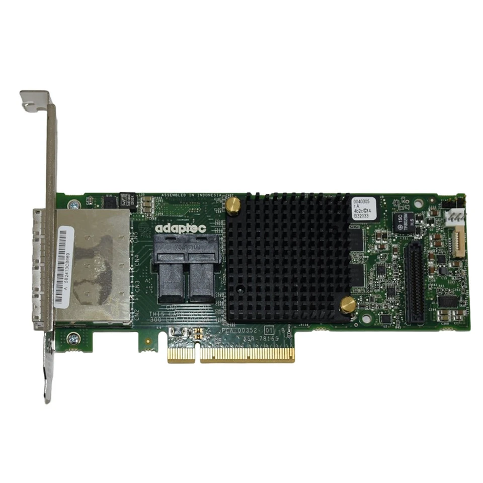 Dell Adaptec ASR-78165 6GB/S 24-Port PCI-E 3.0 X8 SAS RAID Controller 0KT1V - Image 4 of 4