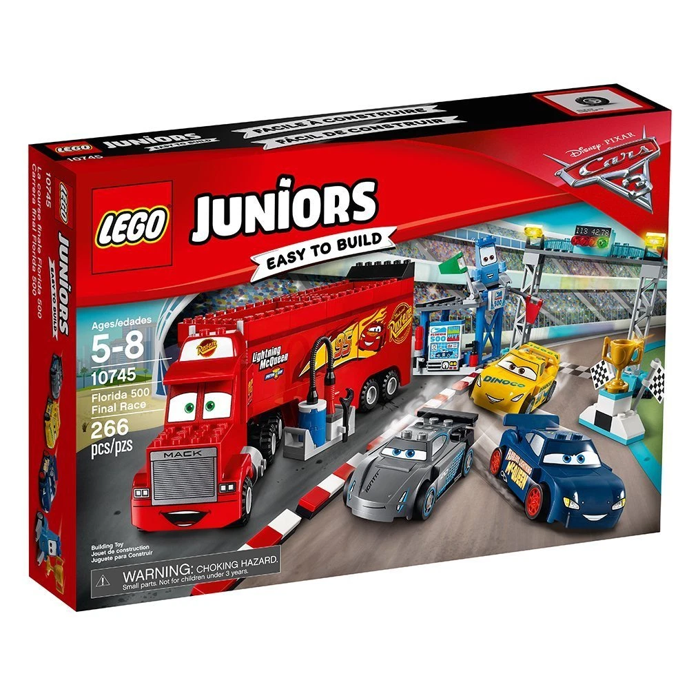 LEGO 10745 Disney Cars 3 Florida 500 Final Race Juniors Building Set