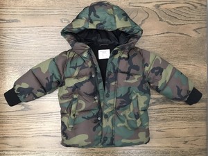 zara camo puffer jacket