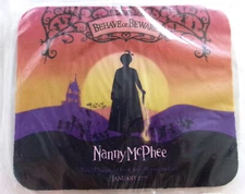 Nanny McPhee 2005 Movie Promotional Computer Mouse Pad "Behave or Beware"