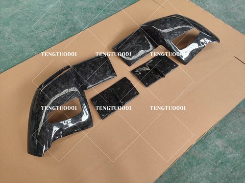Forge Carbon Fiber Rear Bumper Lip Splitter Diffuser For Ferrari F12 Berlinetta - Foto 5 di 5
