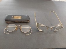 2 Eye Glasses Willson Prescription Safety, Bausch  Lomb 1/10 12K GF Bifocals