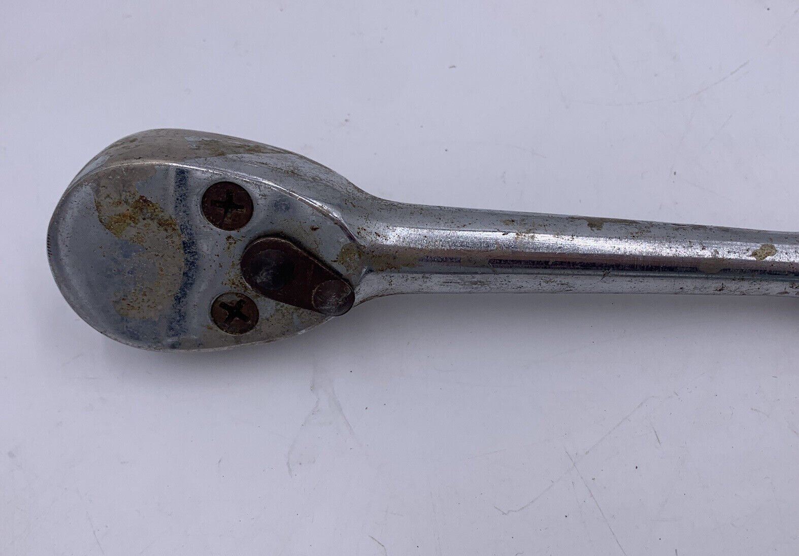 Vintage Walden Tools No. 1160 1/2" Drive Ratchet, Mechanic Collectible