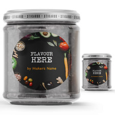 Charleston PERSONALISED JAM POT LID JAR LABELS HOMEMADE PRESERVES STICKERS