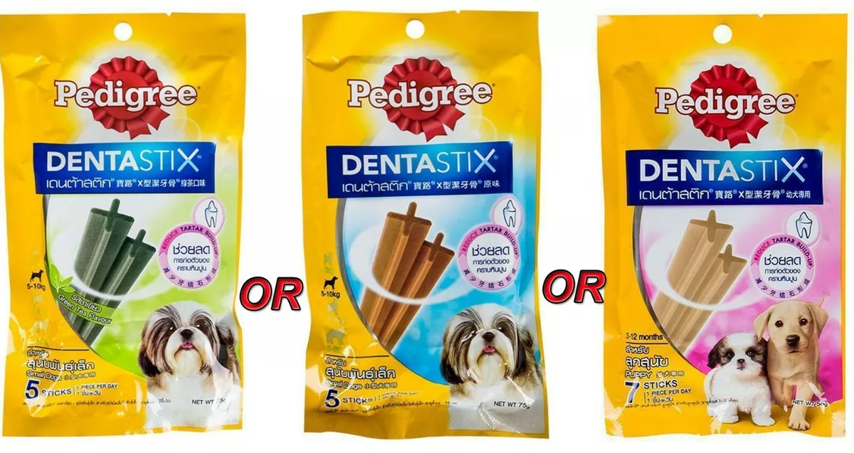 Green dentastix top