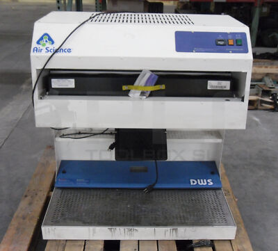 AIR SCIENCE DWS36 DUCTLESS FUME HOOD 120VAC 60HZ 10A W/ AST8-001XL CARBON FILTER