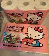 Hello Kitty Toilet Paper - 6 rolls
