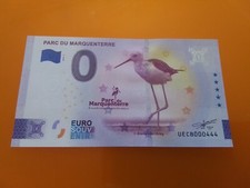 Billet 0 zero Euro parc Marquenterre 2024  UECB  triplon N° 444