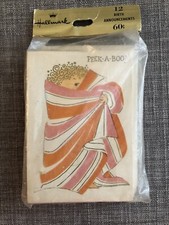 Vintage Hallmark Birth Baby Announcements New 12 Cards  Envelopes So Sweet