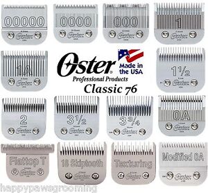 oster 76 metal guards