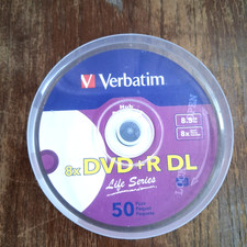 Verbatim DVD+R DL 8.5GB 8X Life Series White ...