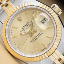 Rolex Datejust Two-Tone Champagne Dial Jubile...
