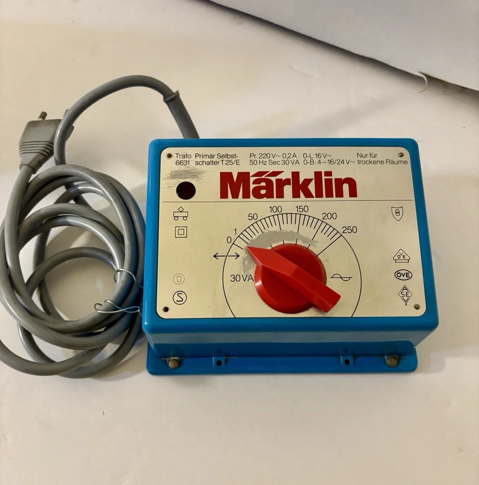Märklin Transformer 6631, the powerhouse. 220V/30VA in Original Box - Image 2 of 4