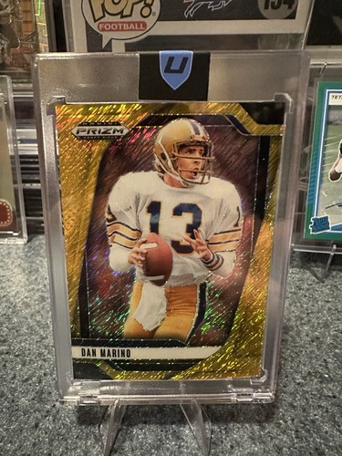 Dan Marino [Gold Shimmer] #192 2025 Panini Prizm Draft Picks card