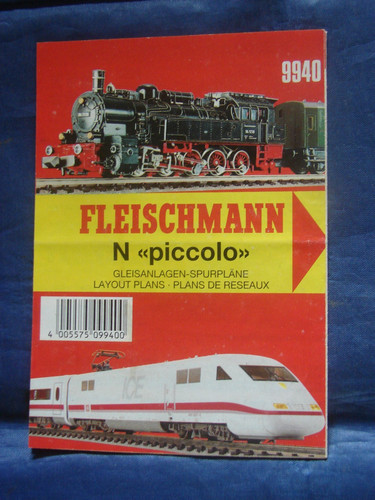 FLEISCHMANN N PLANS DE RESEAU 9940 PROFI GLEIS TRAIN ELECTRIQUE | Zustand: Occasion