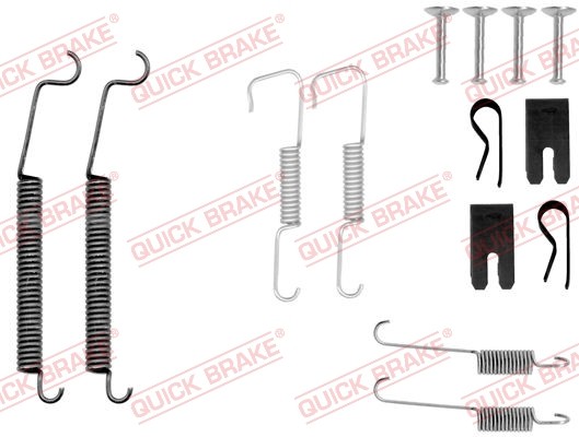 1X Quick Brake 105-0805 ZubehöRsatz Bremsbacken FüR CitroëN Peugeot-image