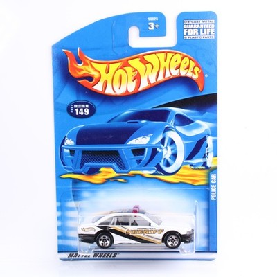 Hot Wheels 2001 - BLUE CARD COLLECTOR  - POLICE CAR HOLDEN