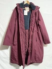 Seasalt Cornwall Rain Janelle Coat Bergamot Hooded Overcoat coat size 22