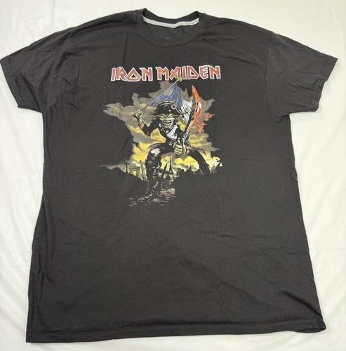 Iron Maiden 2011 Paris Event XL - The Final Frontier Hanes Metal EUC Modern Vintage - Bild 4 von 8