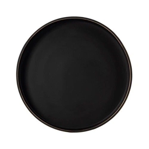 Butler Specialty Monique Large Pedestal Side Table - Black - Picture 4 of 5