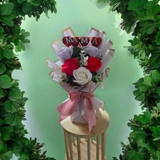 Luxury Handmade Soap Rose Bouquet – Mother’s Day Gift for Mom 💖