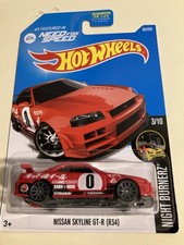 Hot Wheels Nissan Skyline Gtr R34 W Need 4 Speed Tampos