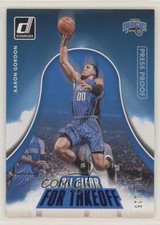 2017 Panini Donruss All Clear for Takeoff Press Proof Blue /125 Aaron Gordon 0b0