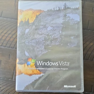 Microsoft Windows Vista RC1 Customer Preview DVD English X12-78840