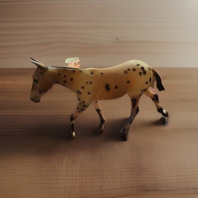 Breyer Horse Spotted Mule Leopard Appaloosa Brown Sunshine Donkey Horse