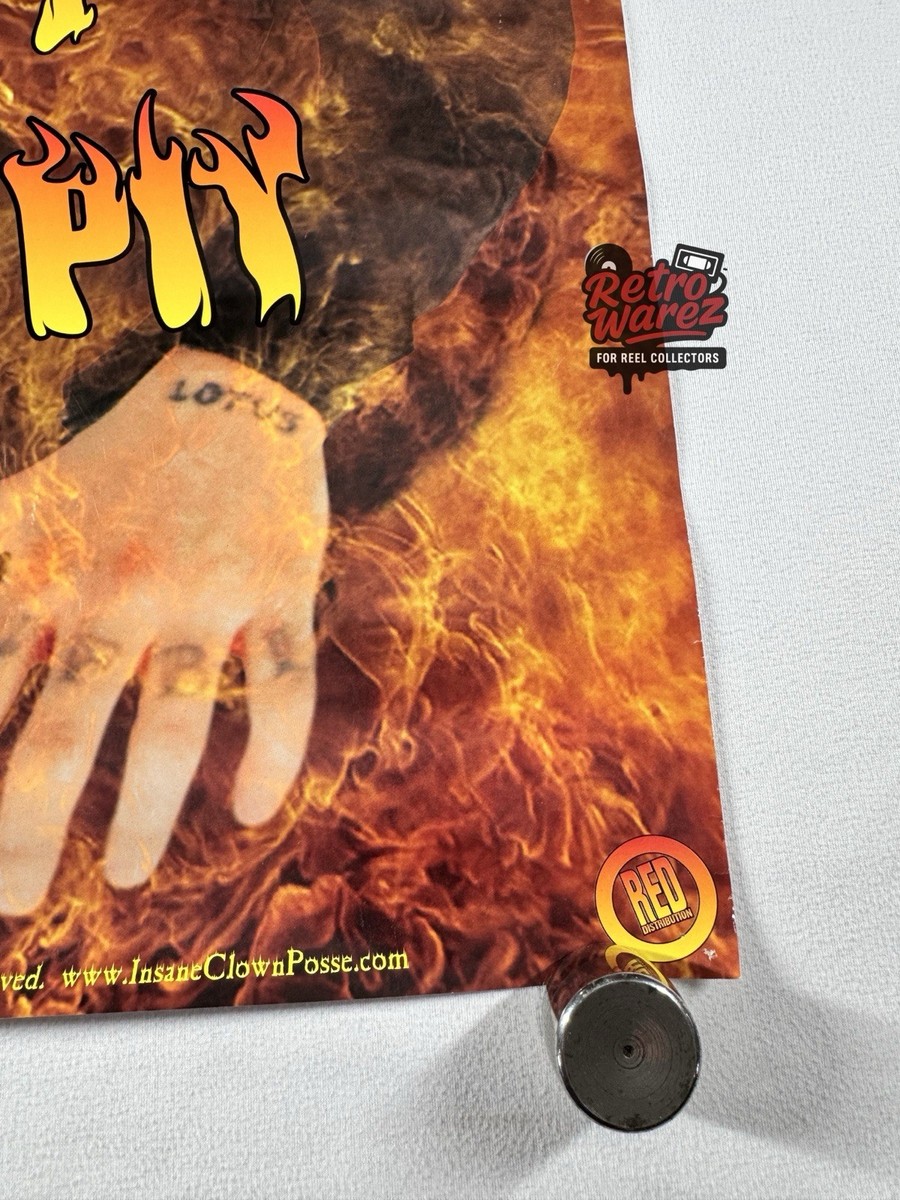 Insane Clown Posse Hell's Pit Promo Poster 18x24” 2004 ICP