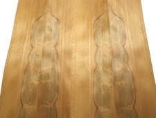 Platane Furnier wilder Kern gemasert 300x26-27cm 2 Blätter