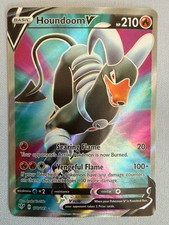 Houndoom V (Full Art) Pokémon — English Darkness Ablaze 178/189 UR Holo NM on eBay