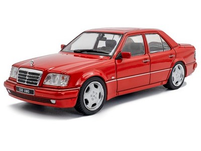 1994 MERCEDES-BENZ (W124) E60 AMG SIGNAL RED 1/43 DIECAST BY