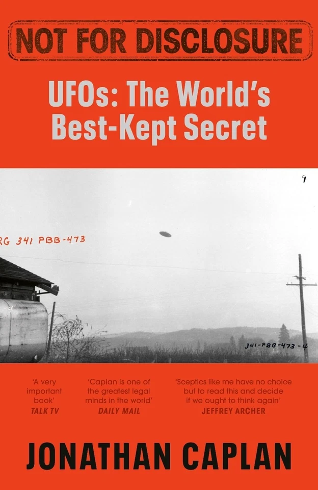 Not For Disclosure: UFOS: The World's Best Kept Secret by Jonathan Caplan Hardco - Image 1 of 1