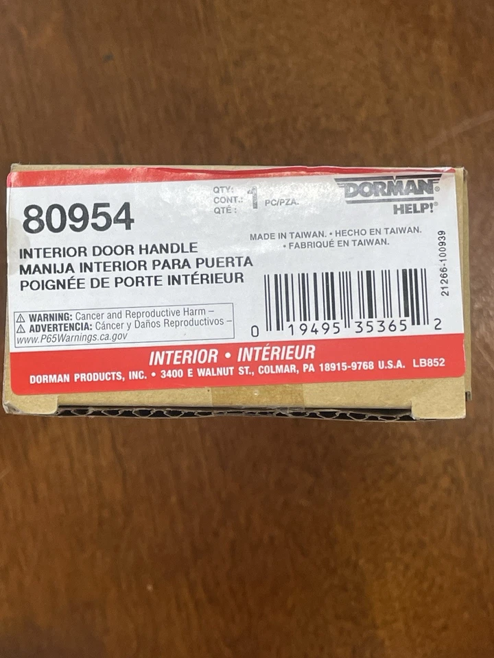 Manija de puerta interior Dorman 80954 uno Foto 4 de 4