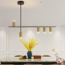 Pendant Light Fixtures, Dimmable Modern LED Chandelier Lighting with Spotligh...