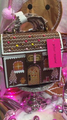 Betsey Johnson Kitsch Baking Spirits Bright Light Up Gingerbread