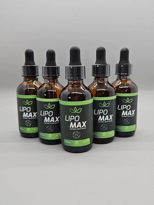 (5 Pack) Lipo Max Drops Advanced Formula Health & Fitness Supplement