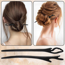 8Pcs Wooden Hair Sticks for Women, Vintage Chinese Chignon Japanese Hair Chop...
