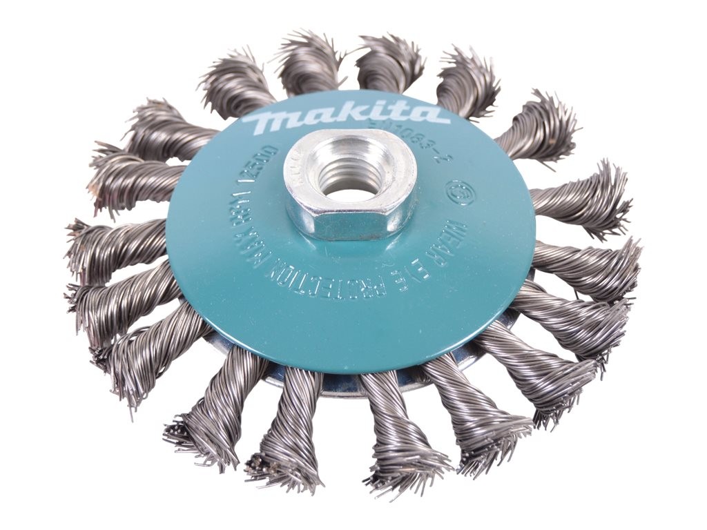 Makita D-39883 Spazzola Circolare a Mazzetti Ritorti 115mm M14