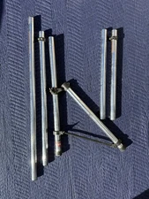 GIBRALTAR DRUM SET RACK BASE FEET AND STRAIGHT TUBES / BARS PARTS ONLY