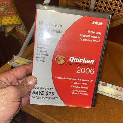 Intuit Quicken 2006 Premier Home Business Deluxe CD Win 98/2000/XP - READ