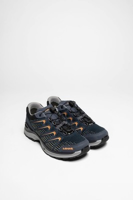Lowa Damen Wanderschuhe MEADOW GTX LO SL Ws Stahlblau/Pfirsich