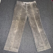Vtg 80s Levi  s Menswear Corduroy Men  s Pants 34x28 Brown 70s Straight Leg