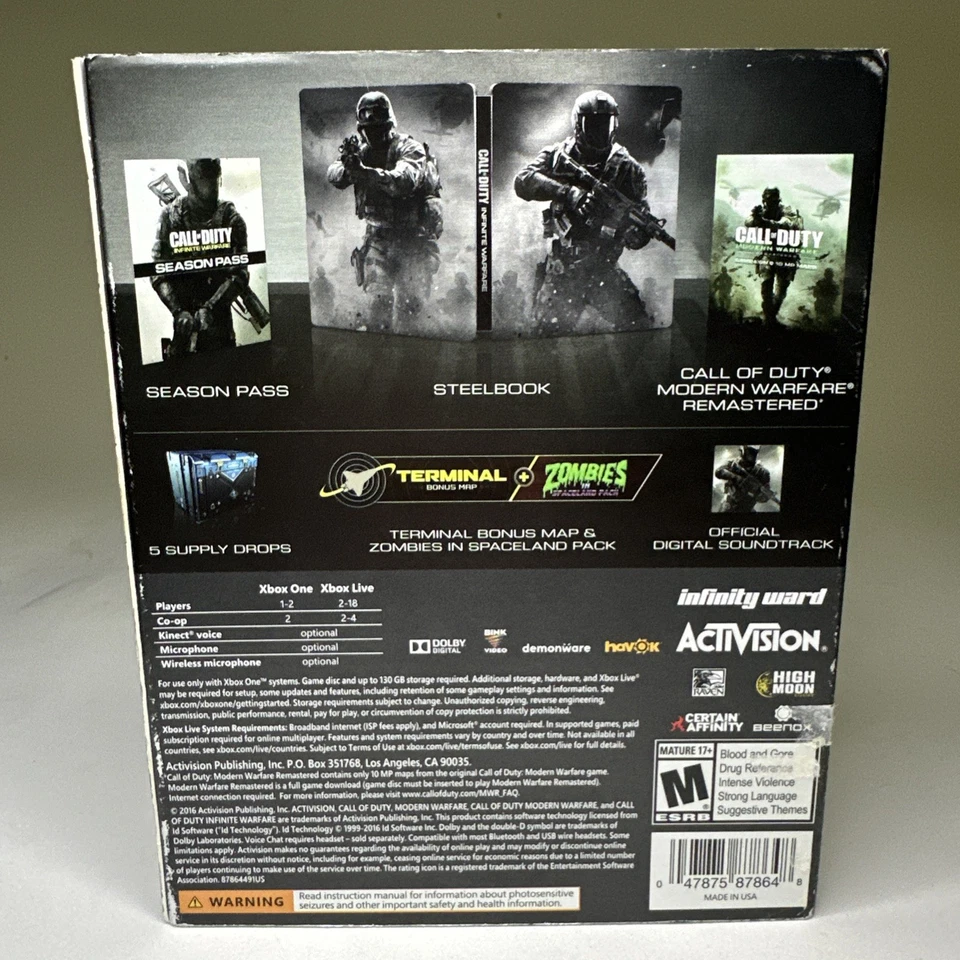 Call of Duty: Infinite Warfare - Legacy Pro Edition Steelbook - Xbox One, 2016 - Image 3 of 4