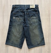 Vintage Southpole Baggy Denim Shorts RN 82628 Y2K Hip Hop Skater Jorts Sz 36