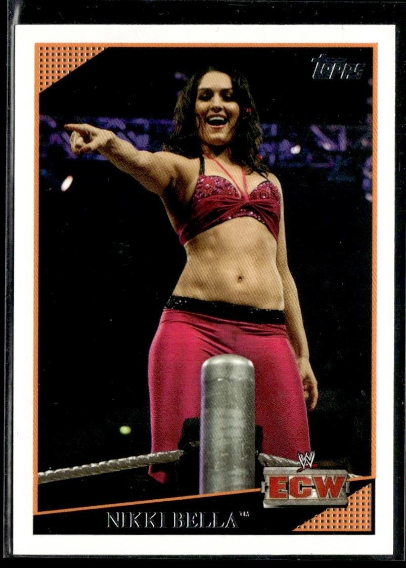 2009 Topps WWE - Nikki Bella #78 for sale | eBay