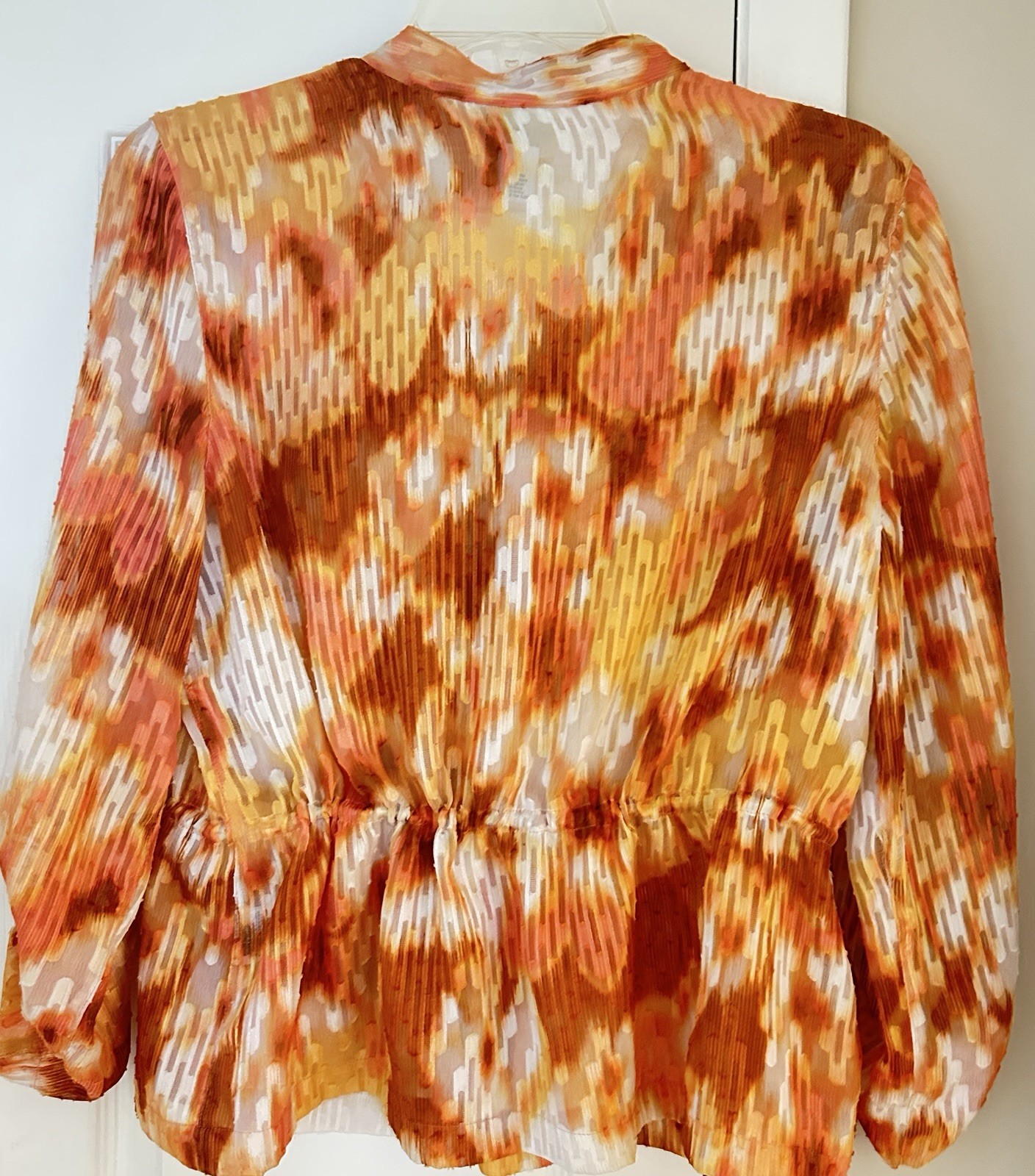 Ruby Rd Women’s M Button Top 3/4 Button Tab Sleev… - image 2